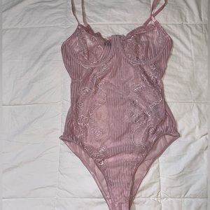 Pink bodysuit